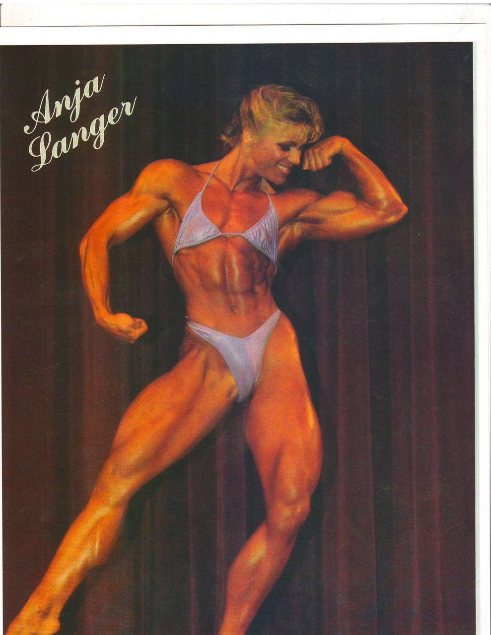 Anja Langer Muscles