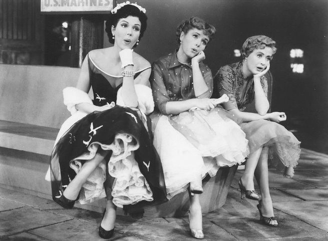 Ann Miller Debbie Reynolds And Jane Powell In Hit The Deck 1955 NSF