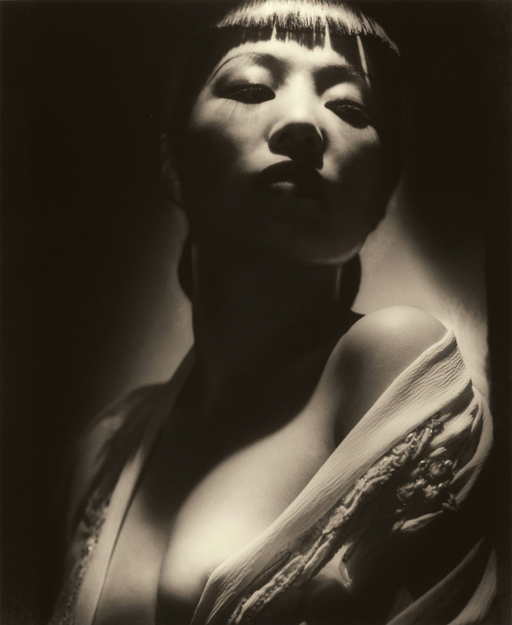 Anna May Wong Photographed By George Hurrell 1938 NSF