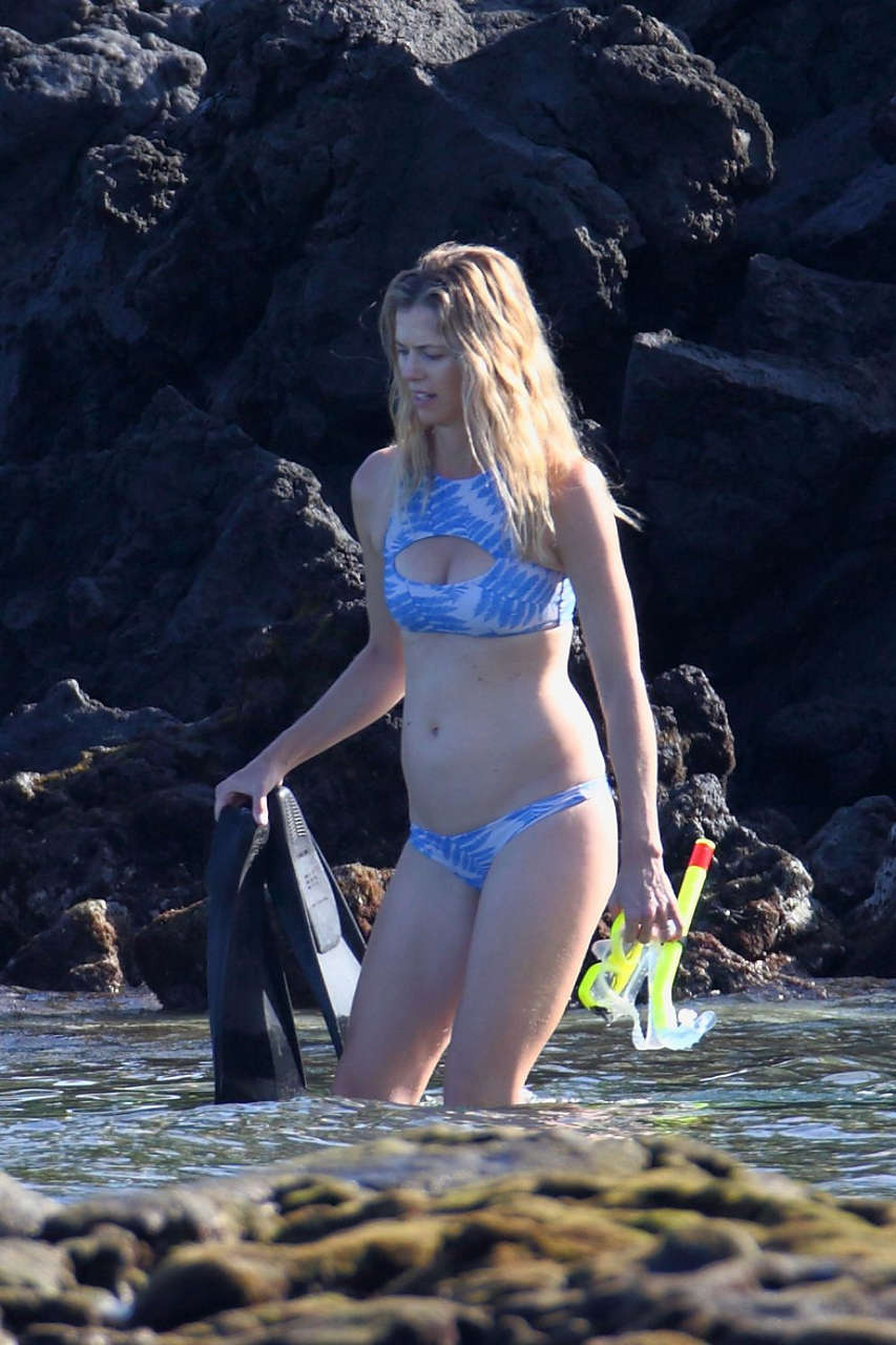 Anna Rawson Bikini Beach Hawaii
