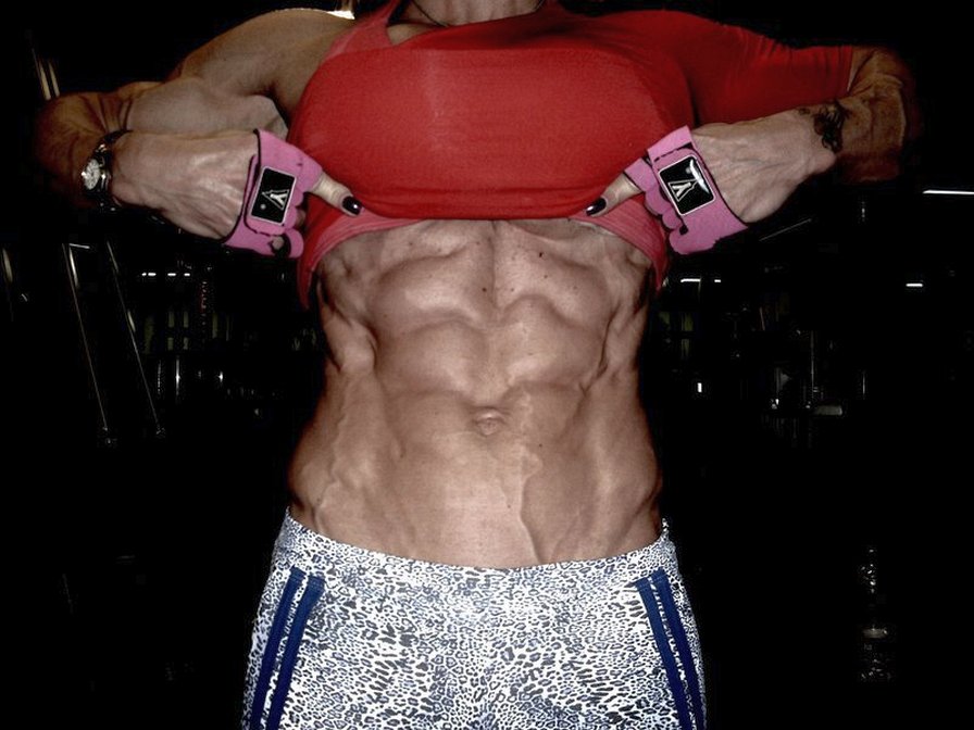Anne Freitas Muscles