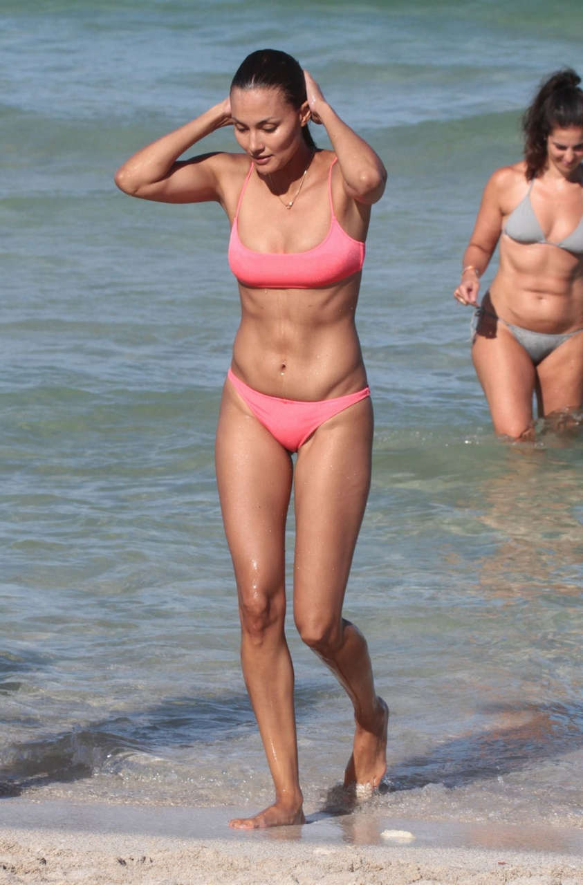 Anne Marie Bikini Beach Miami