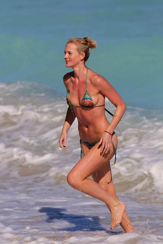 Anne Vyalitsyna Small Bikini Beach Miami