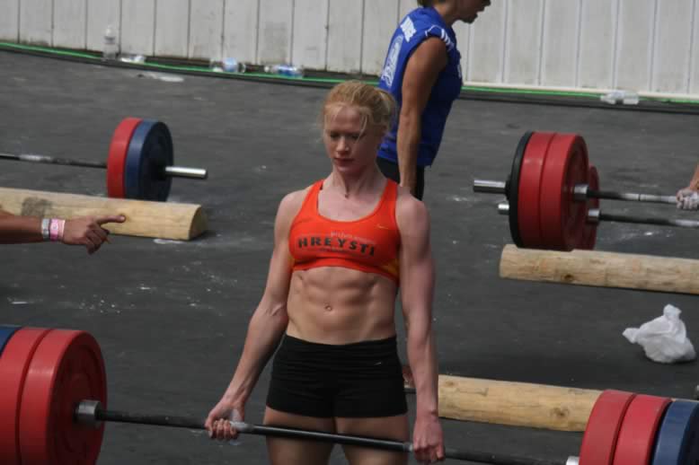 Annie Thorisdottir Muscles