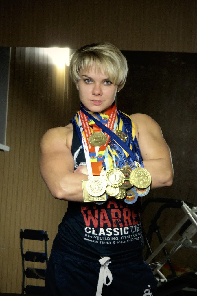 Antonina Burbitko Muscles