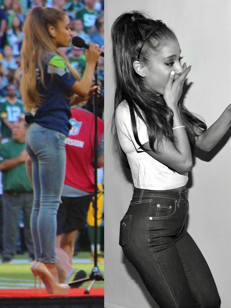 Ariana Grande Looks Fantastic In Jeans NSFW