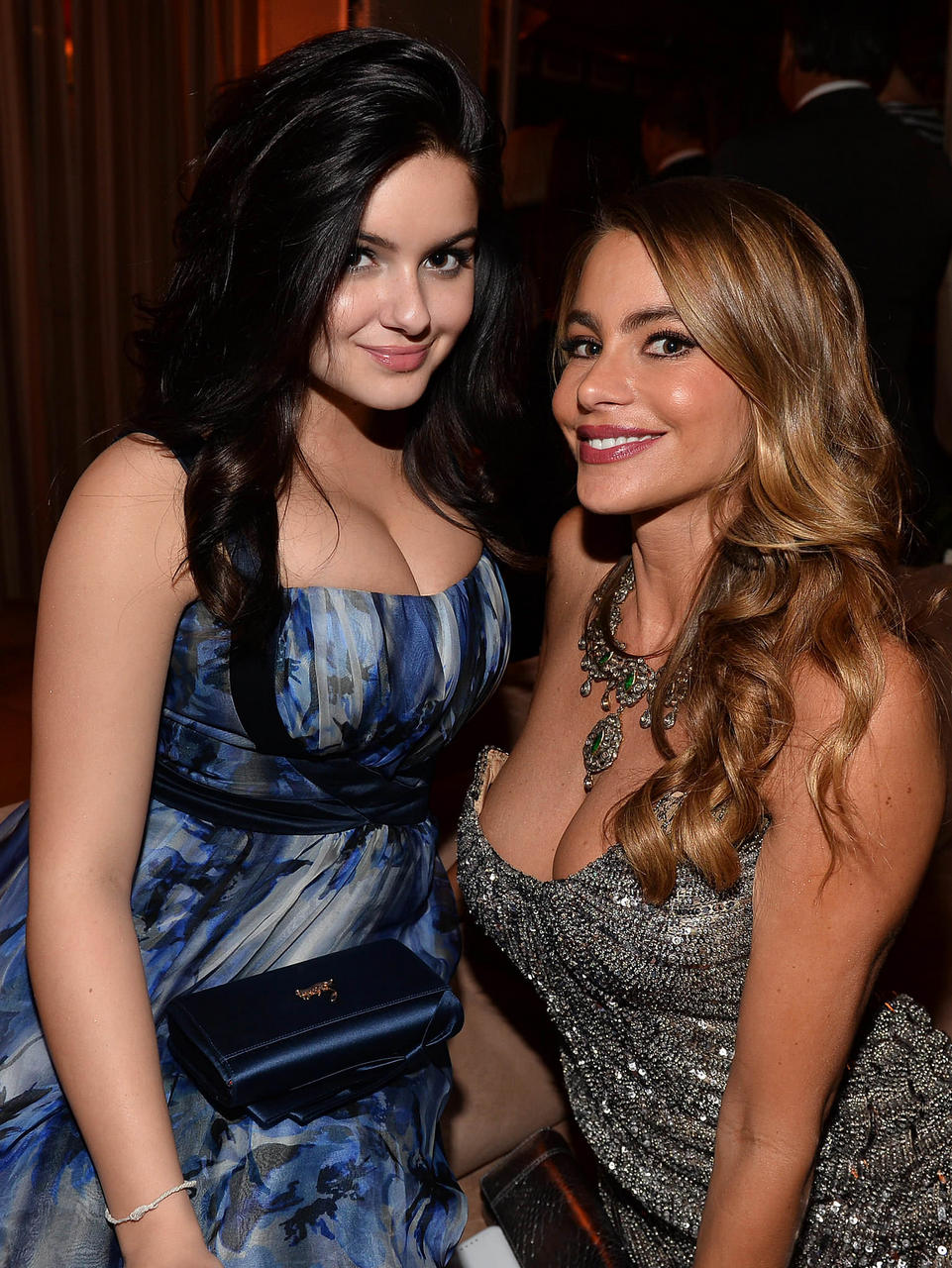 Ariel Winter And Sofia Vergara Bumping Boobs NSFW