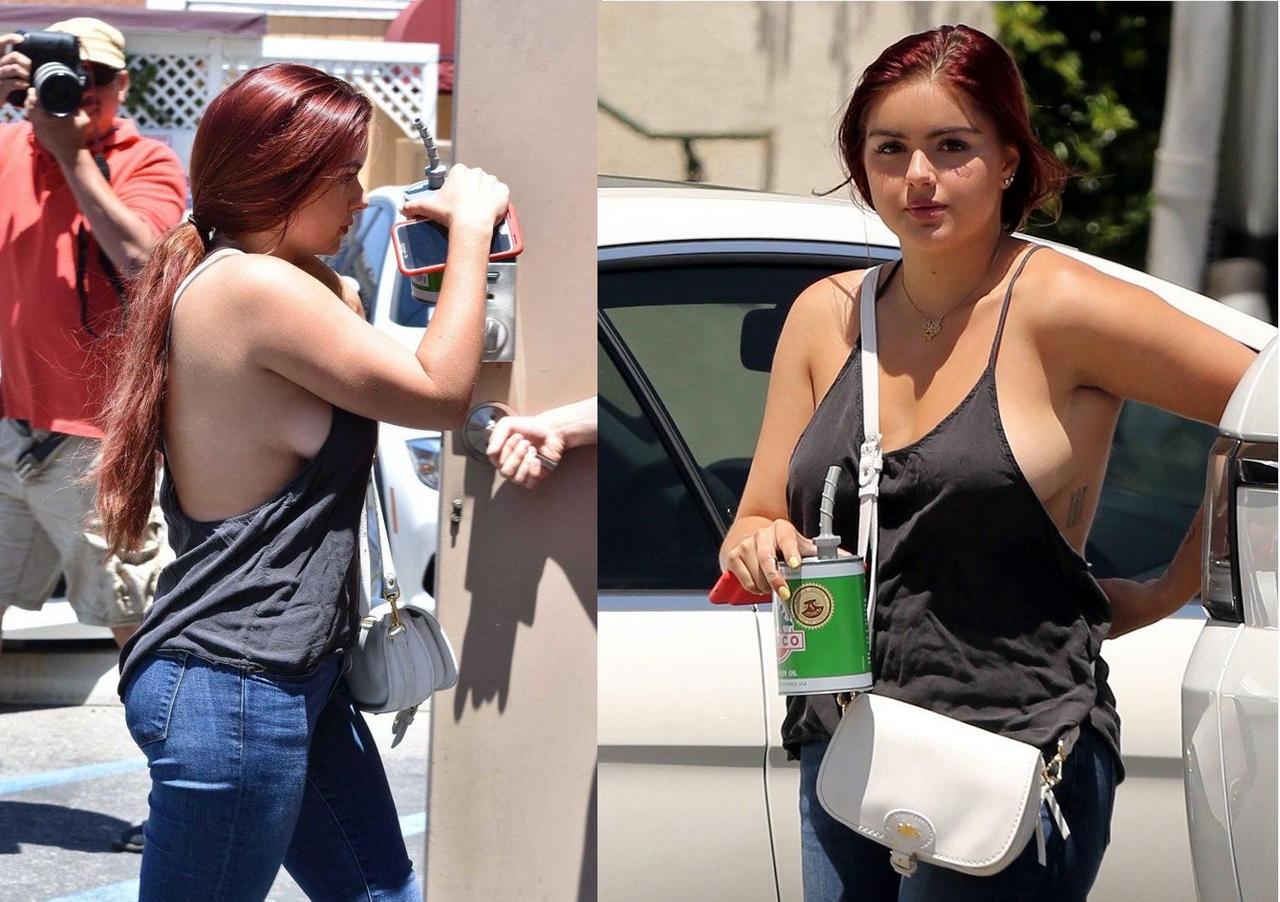 Ariel Winter Giving A Nice Side Boob NSFW