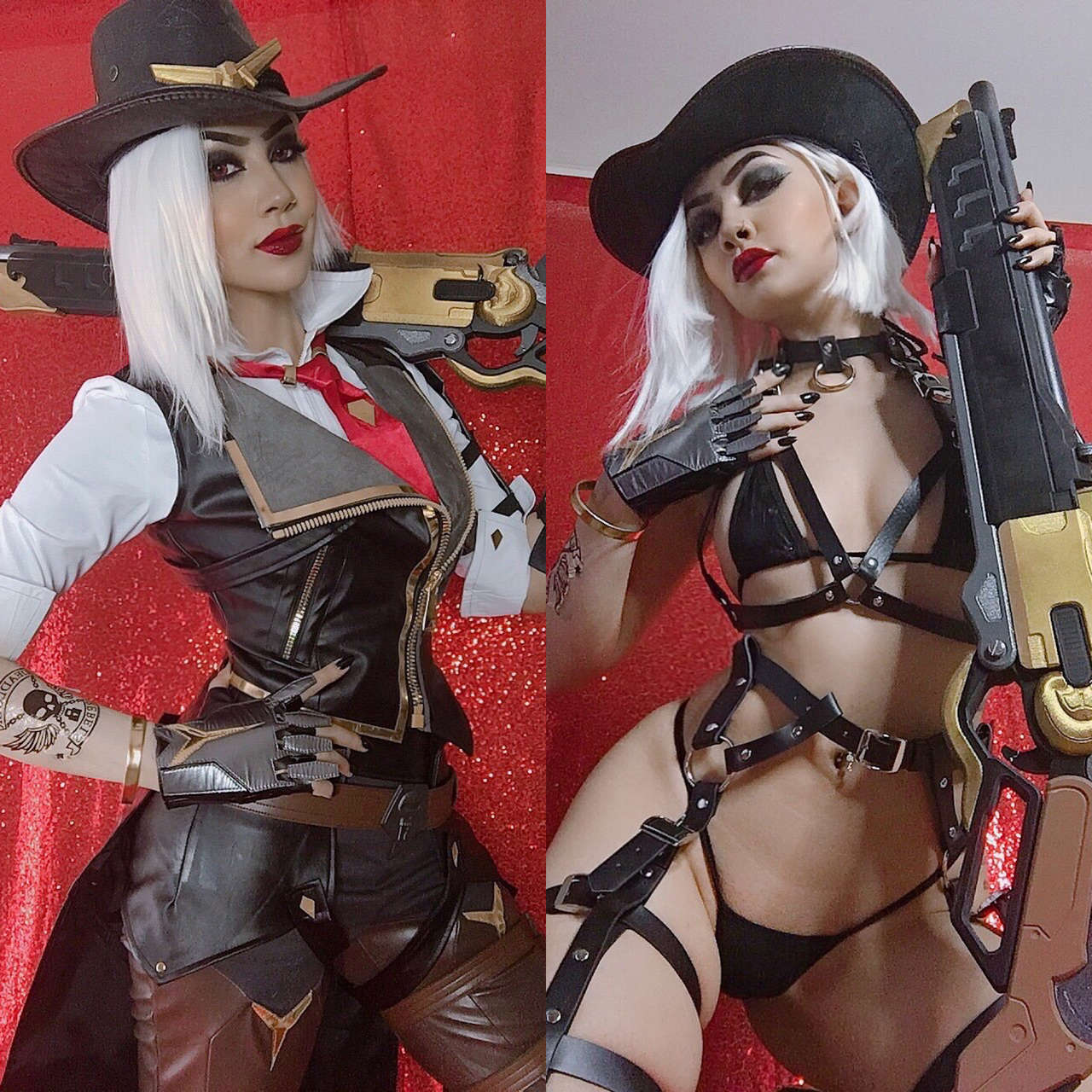 Ashe From Overwatch On Off Cosplay By Felicia Vox NSF