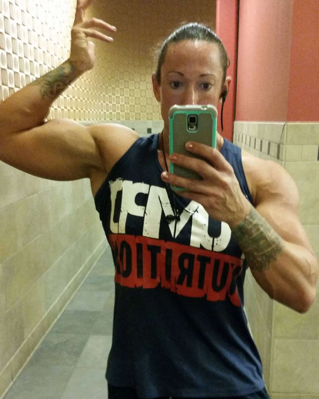 Ashlee Alfred Muscles