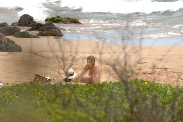 Ashley Benson Topless In Hawaii July NSFW