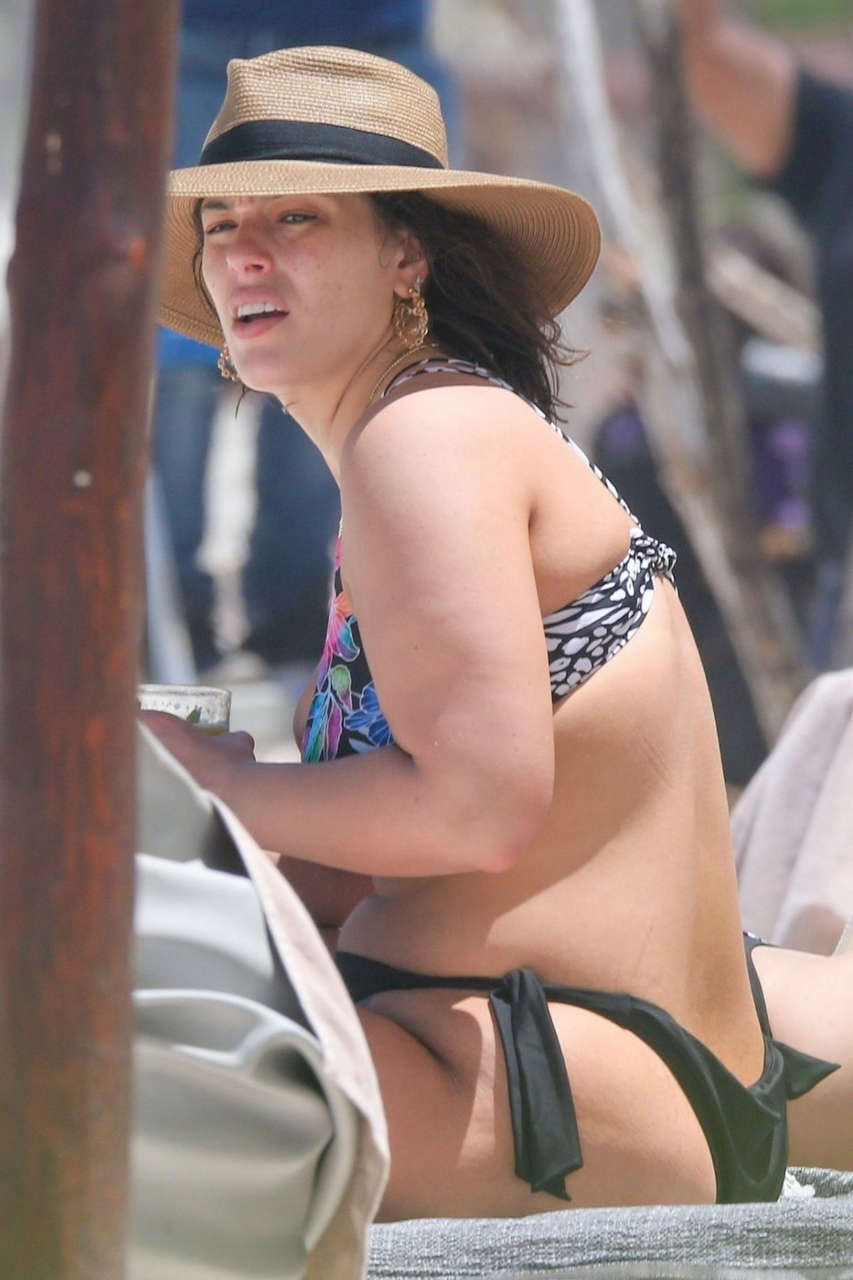 Ashley Graham Bikini Beach Tulum