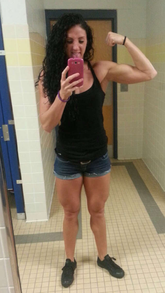 Ashley Naughton Muscles