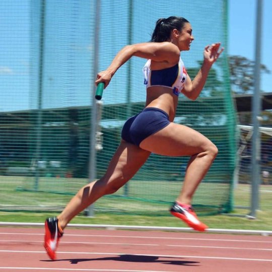 Australian Hurdler And Model Michelle Jenneke