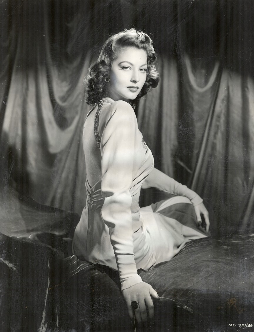 Ava Gardner At A Publicity Shoot In 1943 NSF