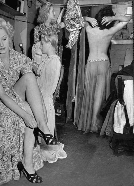 Backstage At The Windmill Theatre London C 1930s NSF