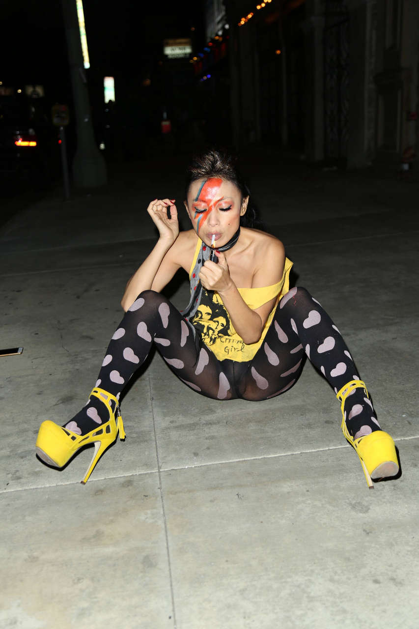 Bai Ling Gives Her Own Unique Bowie Tribute NSFW