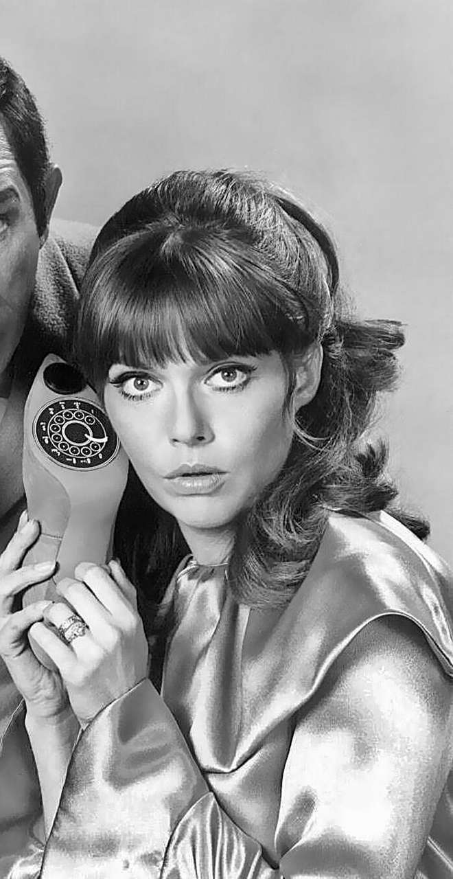 Barbara Feldon As The Sexy Agent 99 Makes A Call On Her Shoe Phone In Get Smart C 1969 NSF