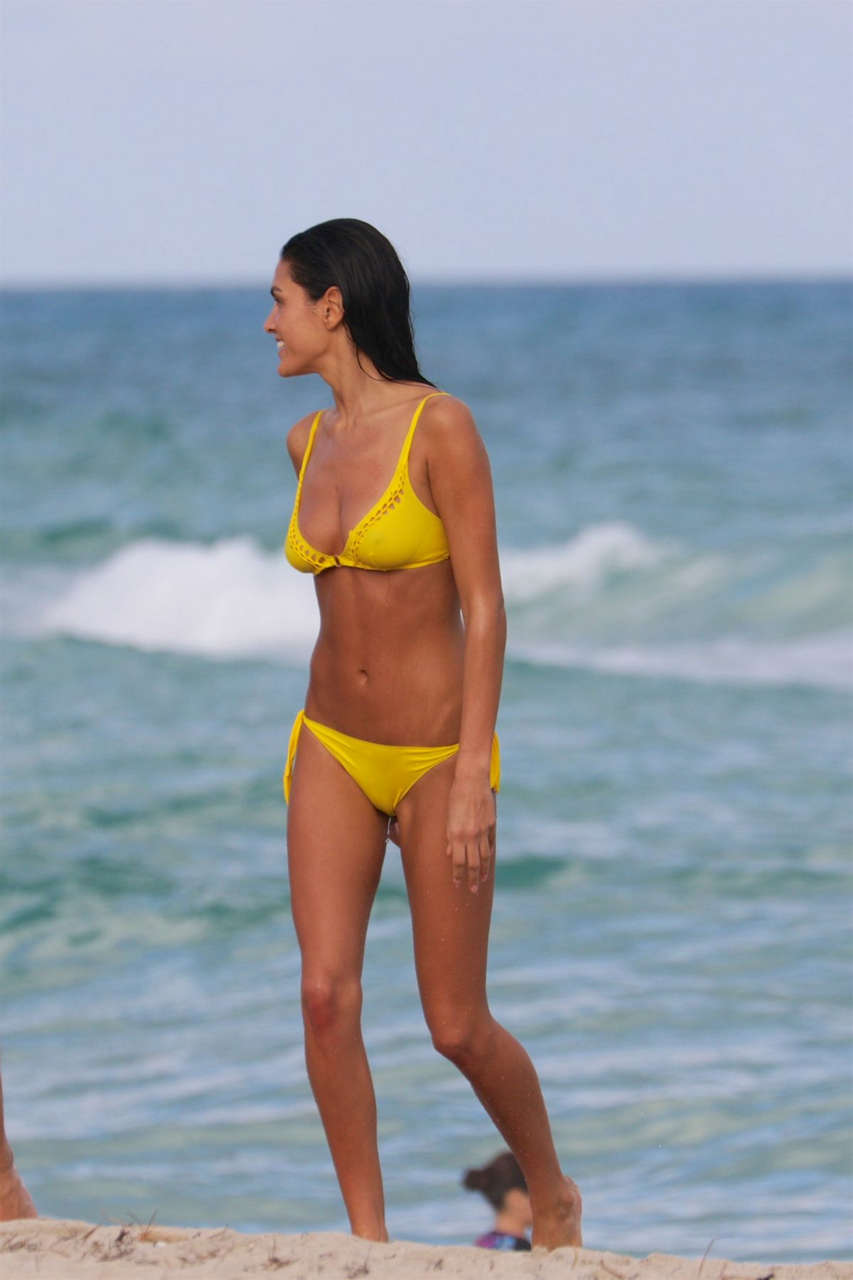 Barbara Nogueira Bikini Beach Miami