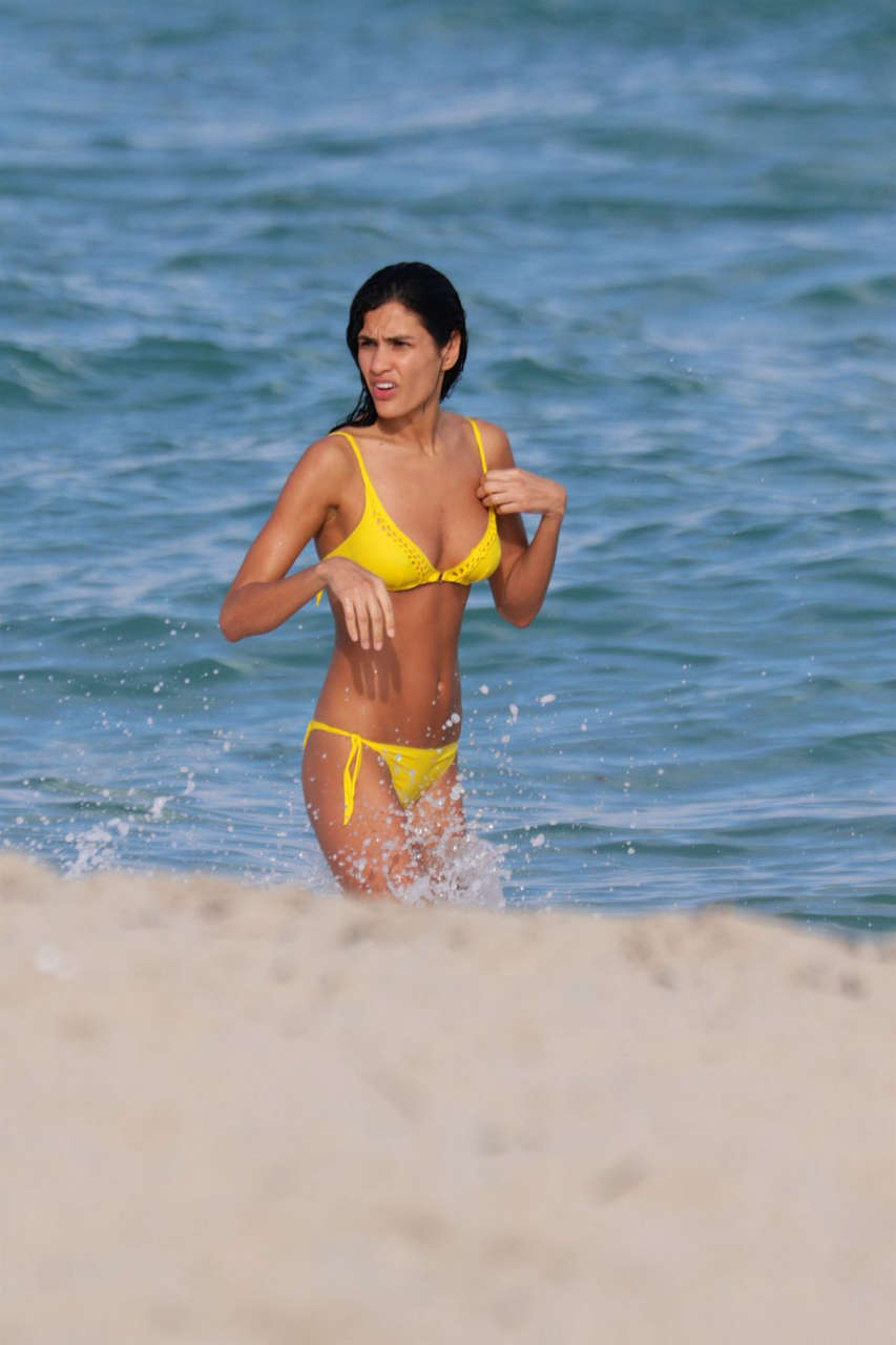 Barbara Nogueira Bikini Beach Miami
