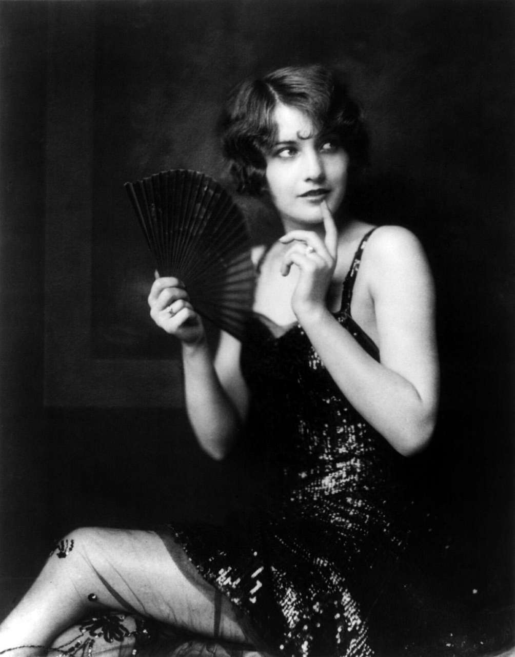 Barbara Stanwyck Ziegfeld Girl By Alfred Cheney Johnston Circa 1924 NSF