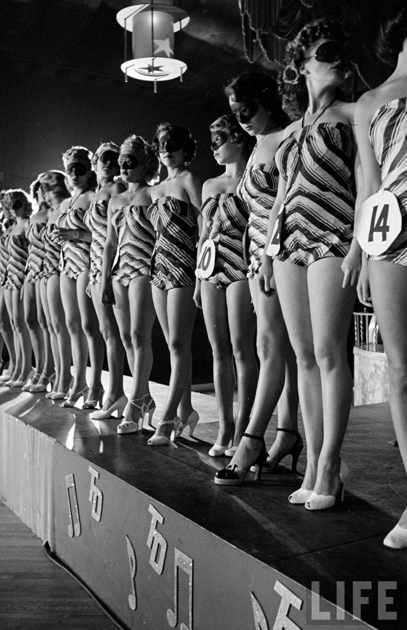 Beautiful Legs Contest September 9 1949 NSF