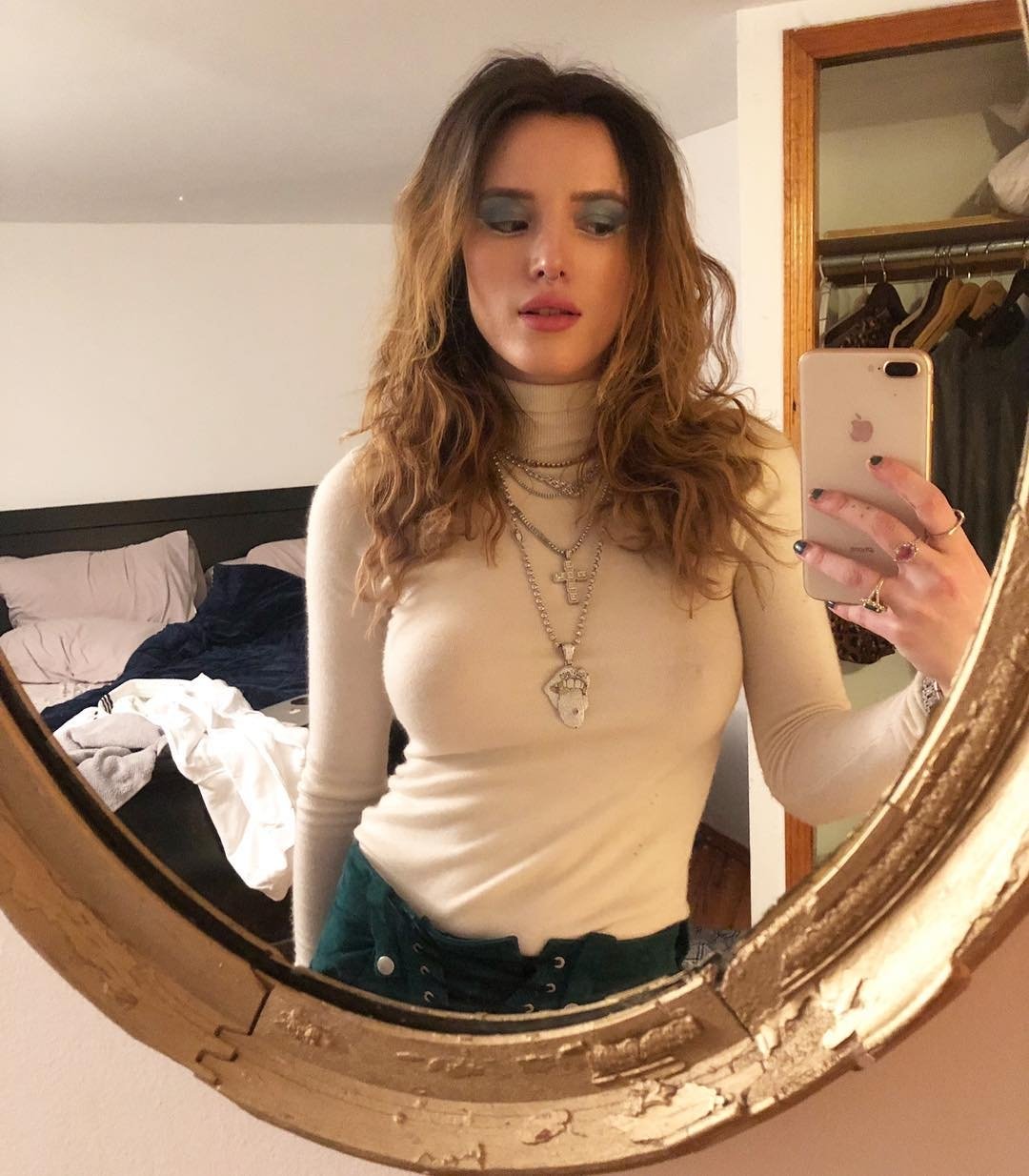 Bella Thorne Instagram See Through NSFW