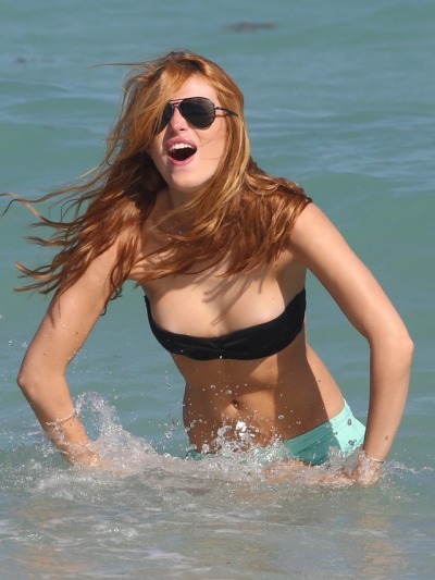 Bella Thorne Nip Slip