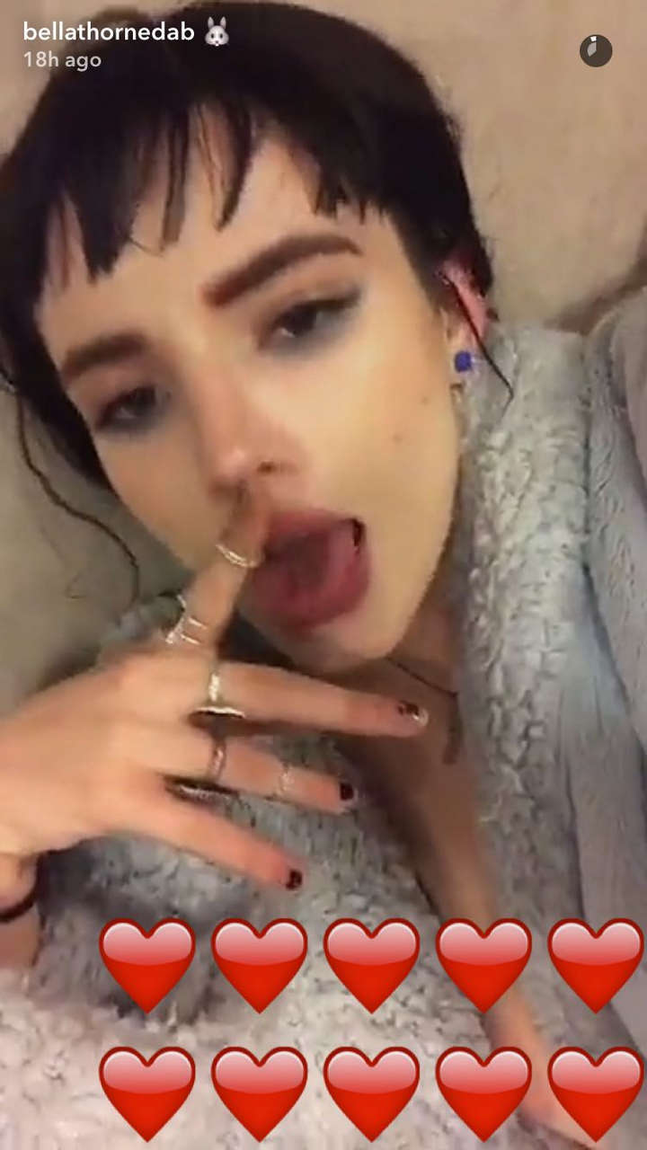 Bella Thorne Nipple From Snapchat NSF