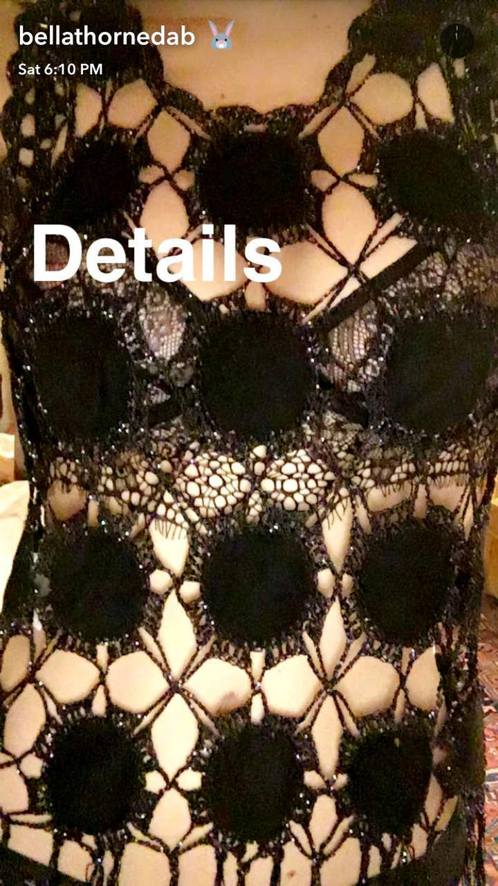 Bella Throne Snapchat Nip Maybe Most Likely NSFW