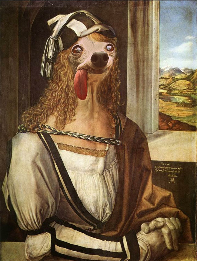 Big Tongue Dog Photoshop NSFW