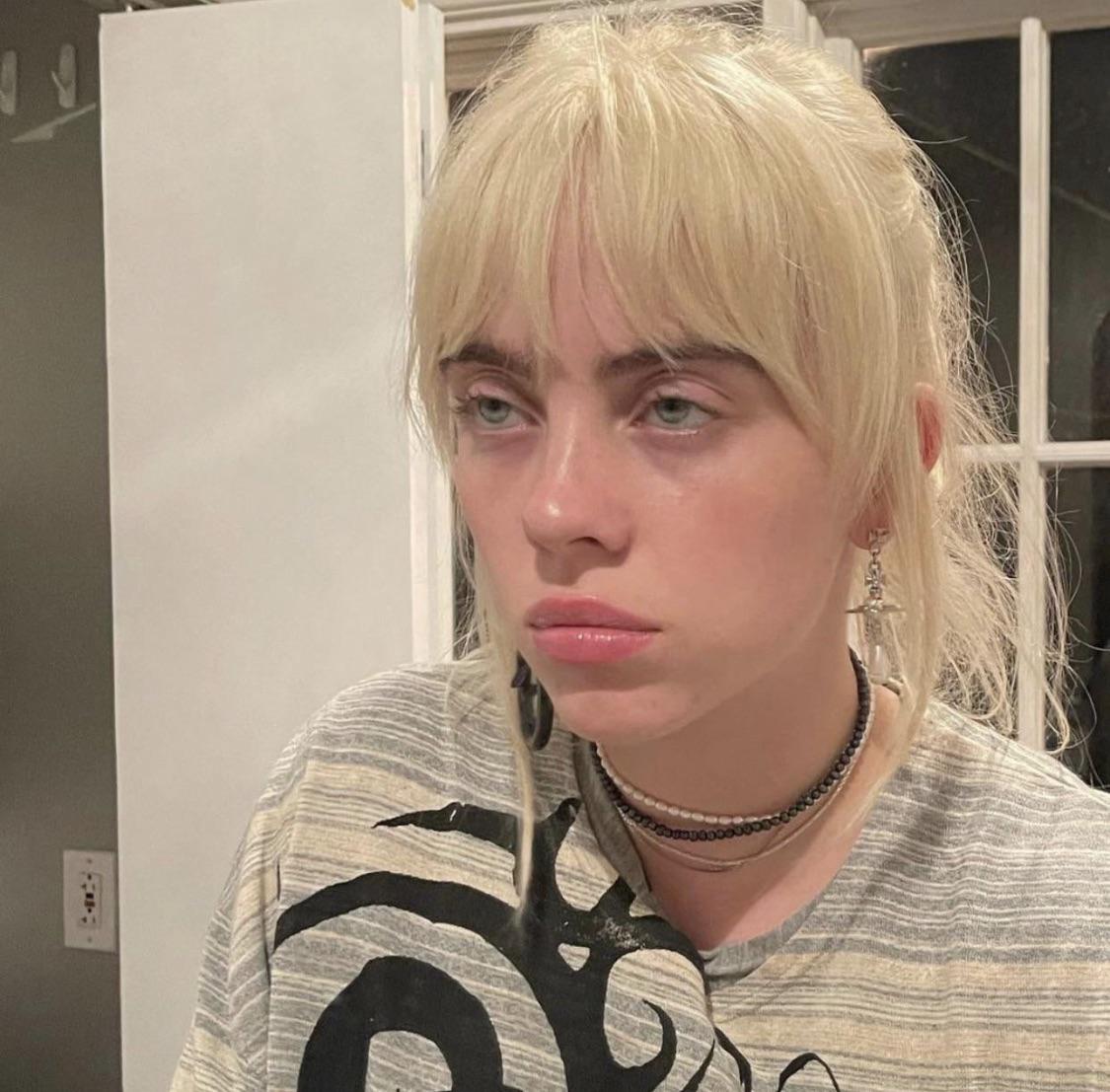 Billie eilish nip slip