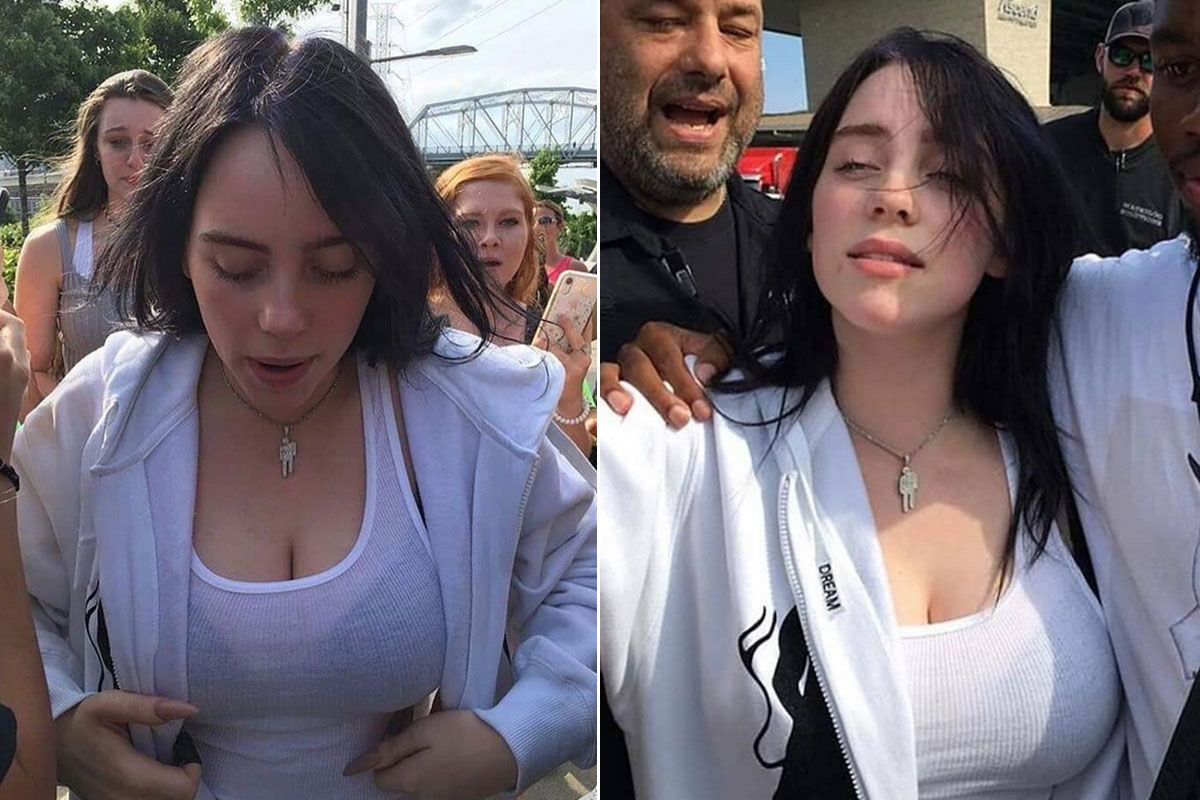 Billie Eilish Showing Off NSFW