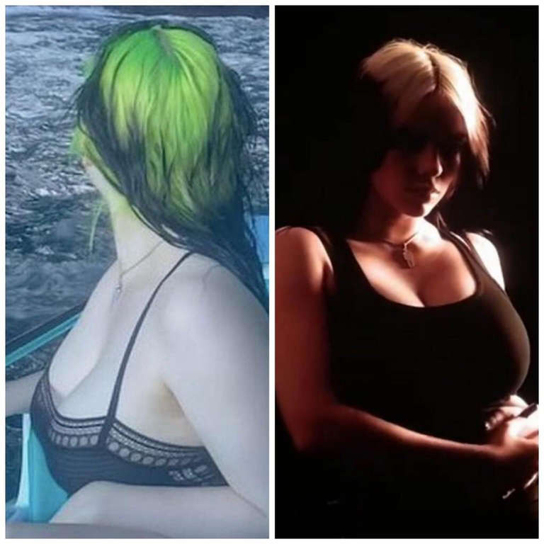 Billie Eilishs M E L O N S Boob