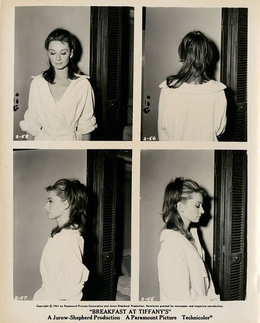 Breakfast At Tiffanys Audrey Hepburn Hair Test Polaroid NSF