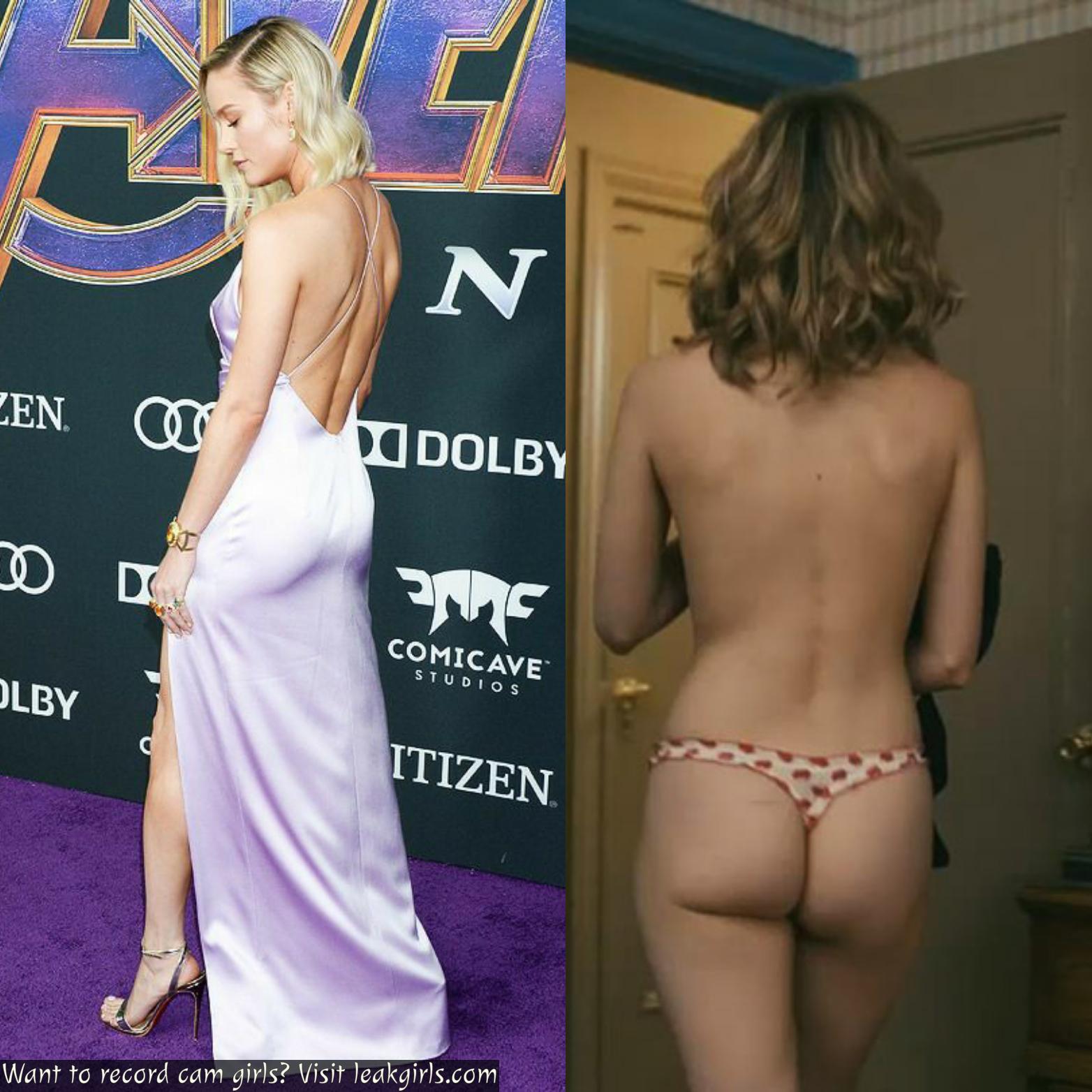 Brie Larson Ass On And Off NSF