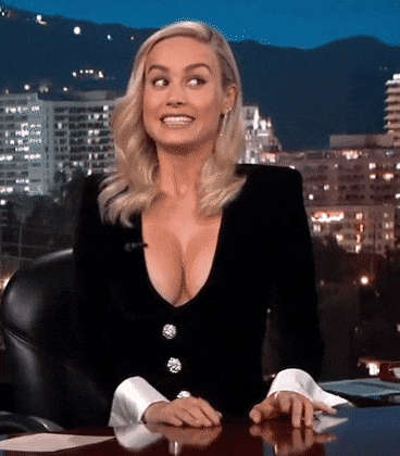 Brie Larson Cleavage