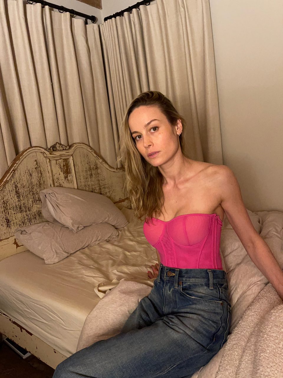 Brie Larson In Pink NSFW