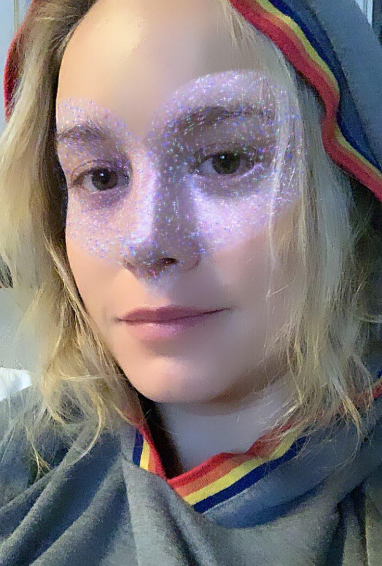 Brie Larson Took A Selfie After Jerk Off Her Unicorn And Cummed On Her Face NSF
