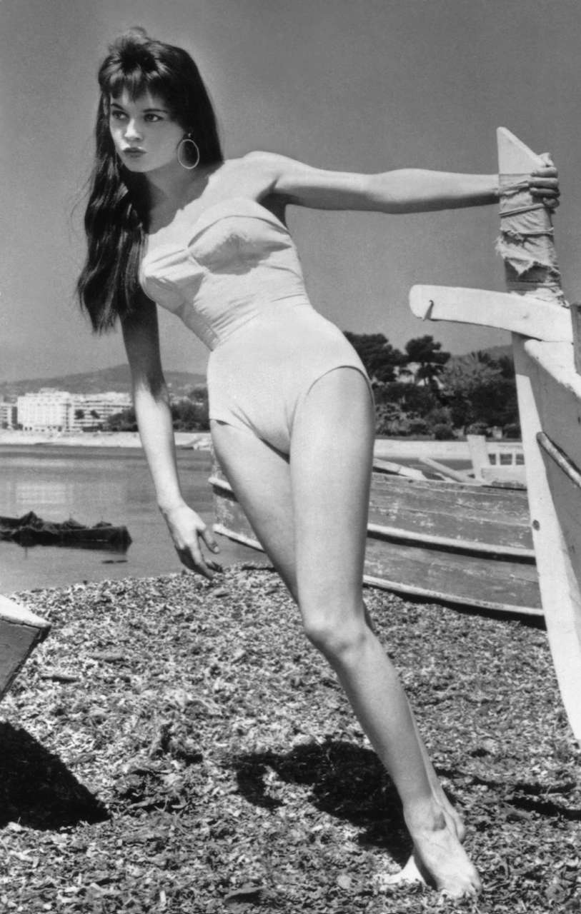 Brigitte Bardot In Cannes 1953 NSF