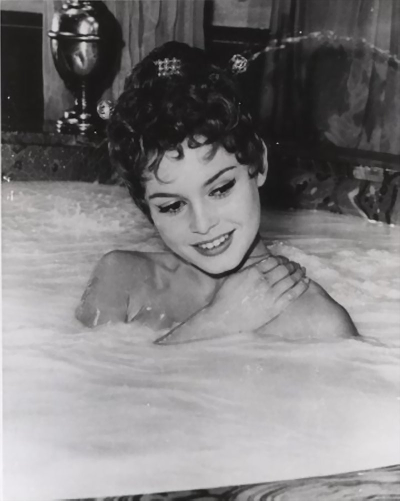 Brigitte Bardot Taking A Milk Bath NSF