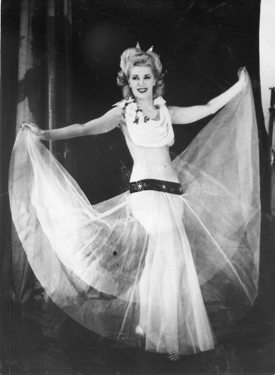 British Windmill Theater Dancer Sonia Stacpoole During The Blitz Era NSF