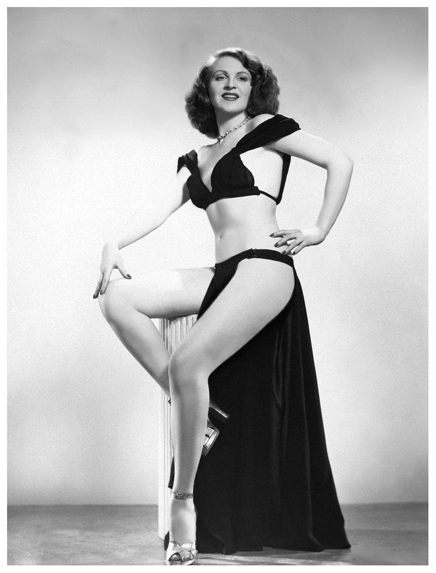 Burlesque Dancer Gloria Knight 1950s NSF