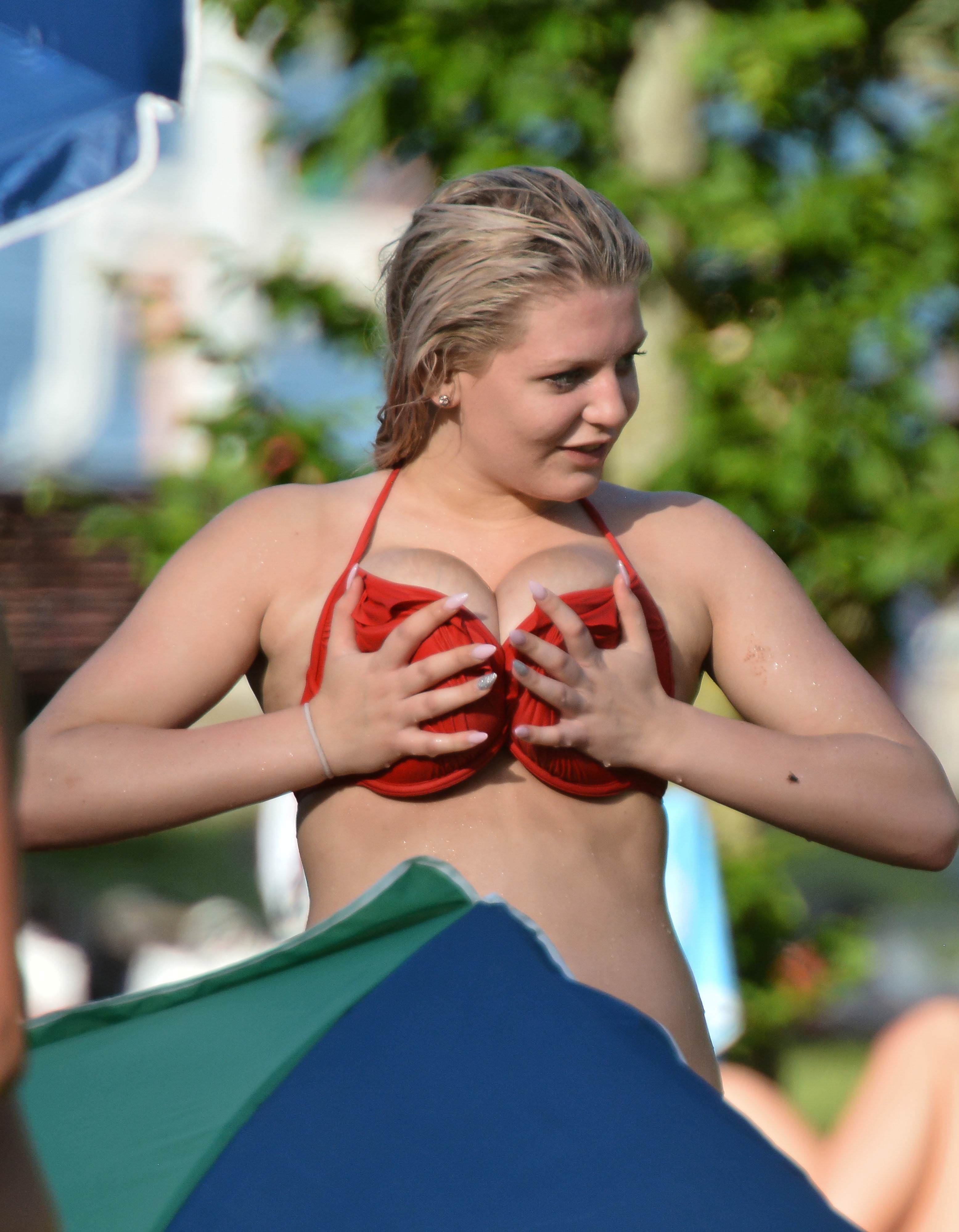 Busty Volleyball Blonde NSFW