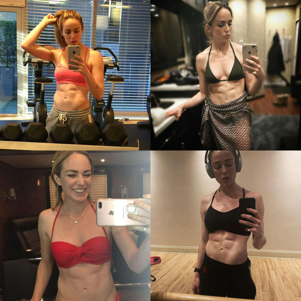 Caity Lotz Abs