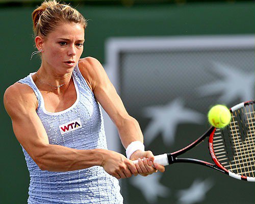 Camila Giorgi Muscles