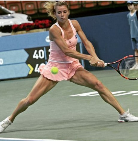 Camila Giorgi Muscles