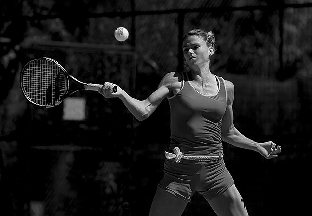 Camila Giorgi Muscles