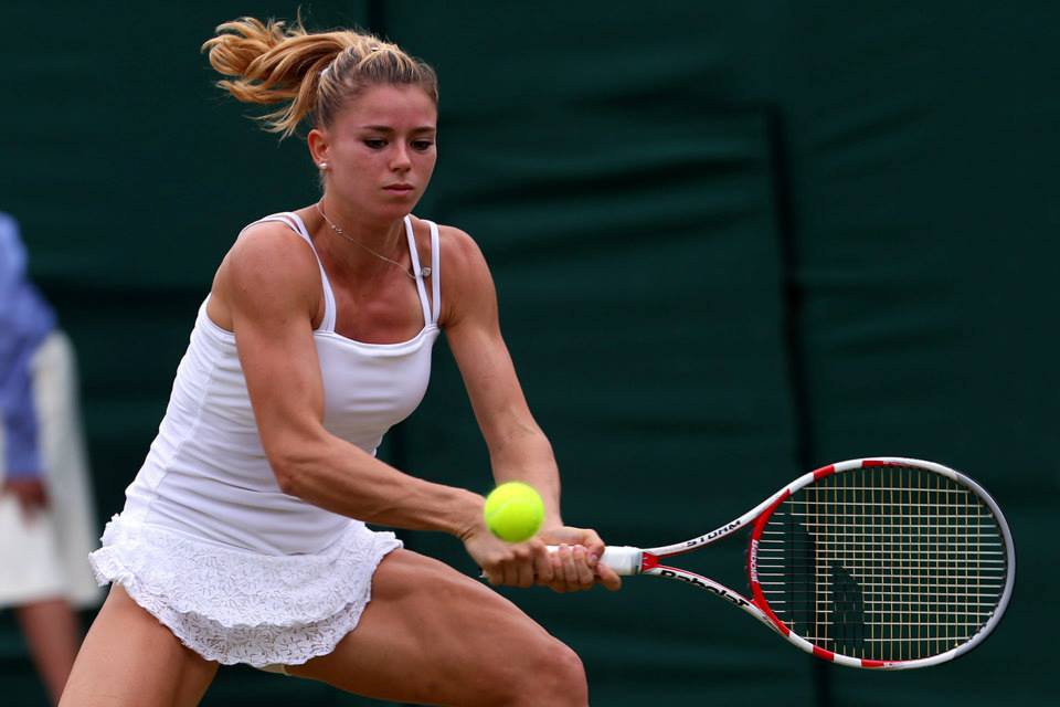 Camila Giorgi Muscles