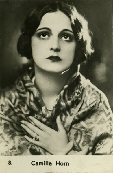 Camilla Horn German Dancer Andamp Silent Film Star C 1929 NSF